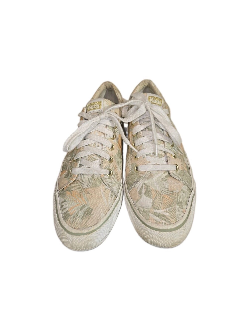 Keds Women's Sz 9.5 WF65973 Tropical Palm Print Coastal Cruise Vacation